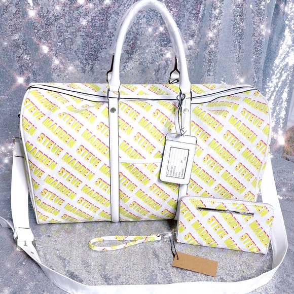 Steve Madden Handbags - SOLD Steve Madden Speedy Duffle Set
